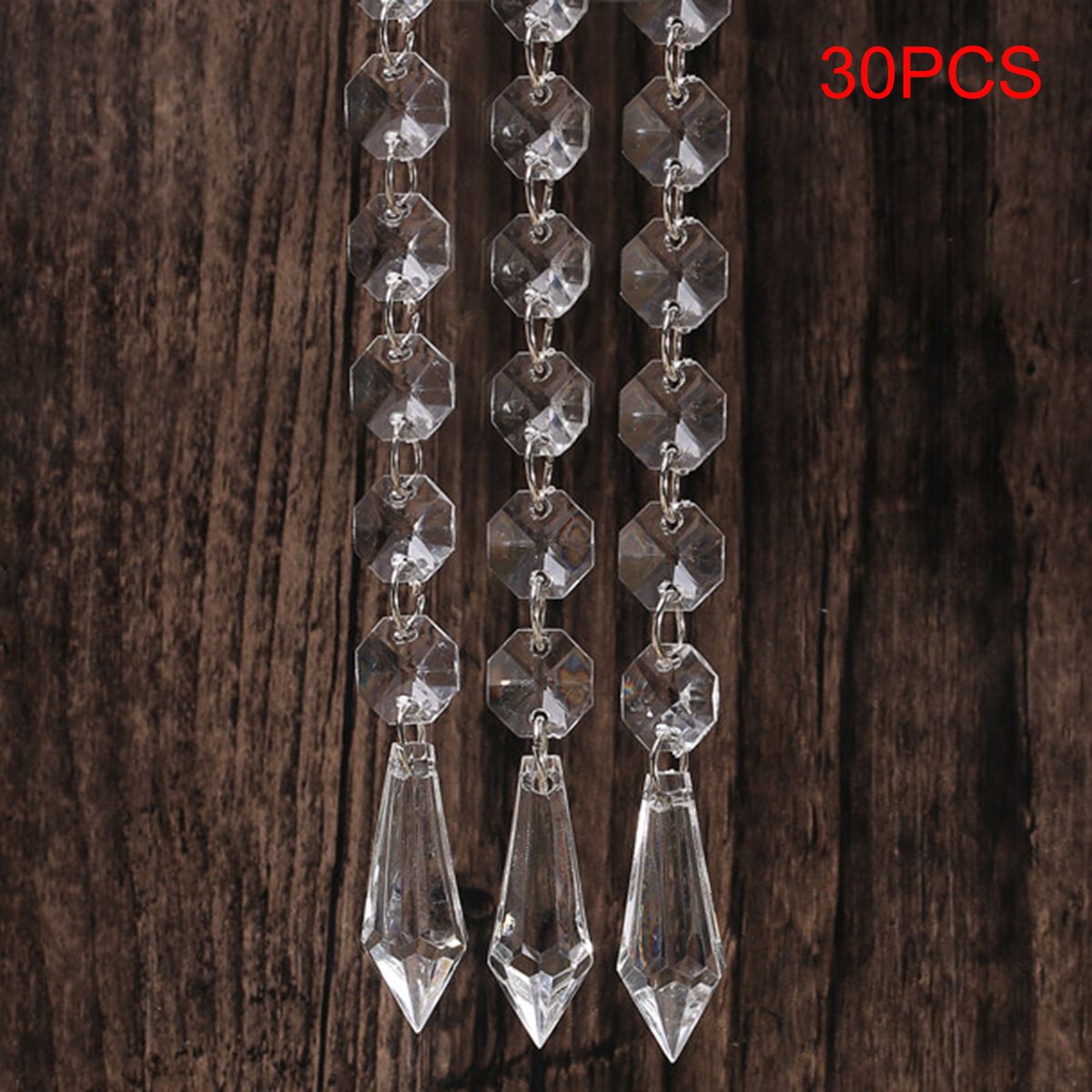 30PCS-Acrylic-Crystal-Beads-Chain-Chandelier-Pendant-Light-Garland-Hanging-Wedding-Home-Party-1374553