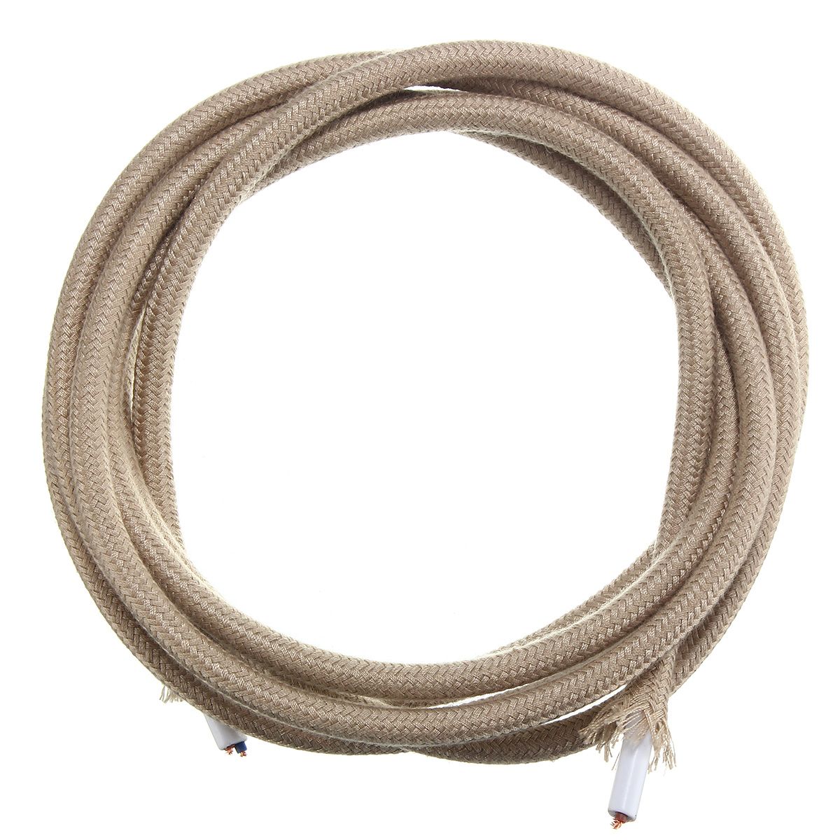 3M-2-Cord-Color-Vintage-Twist-Braided-Fabric-Light-Cable-Electric-Wire-1069143
