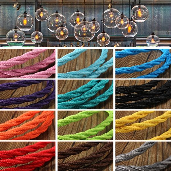 3m-Vintage-Colored-DIY-Twist-Braided-Fabric-Flex-Cable-Wire-Cord-Electric-Light-Lamp-1044270