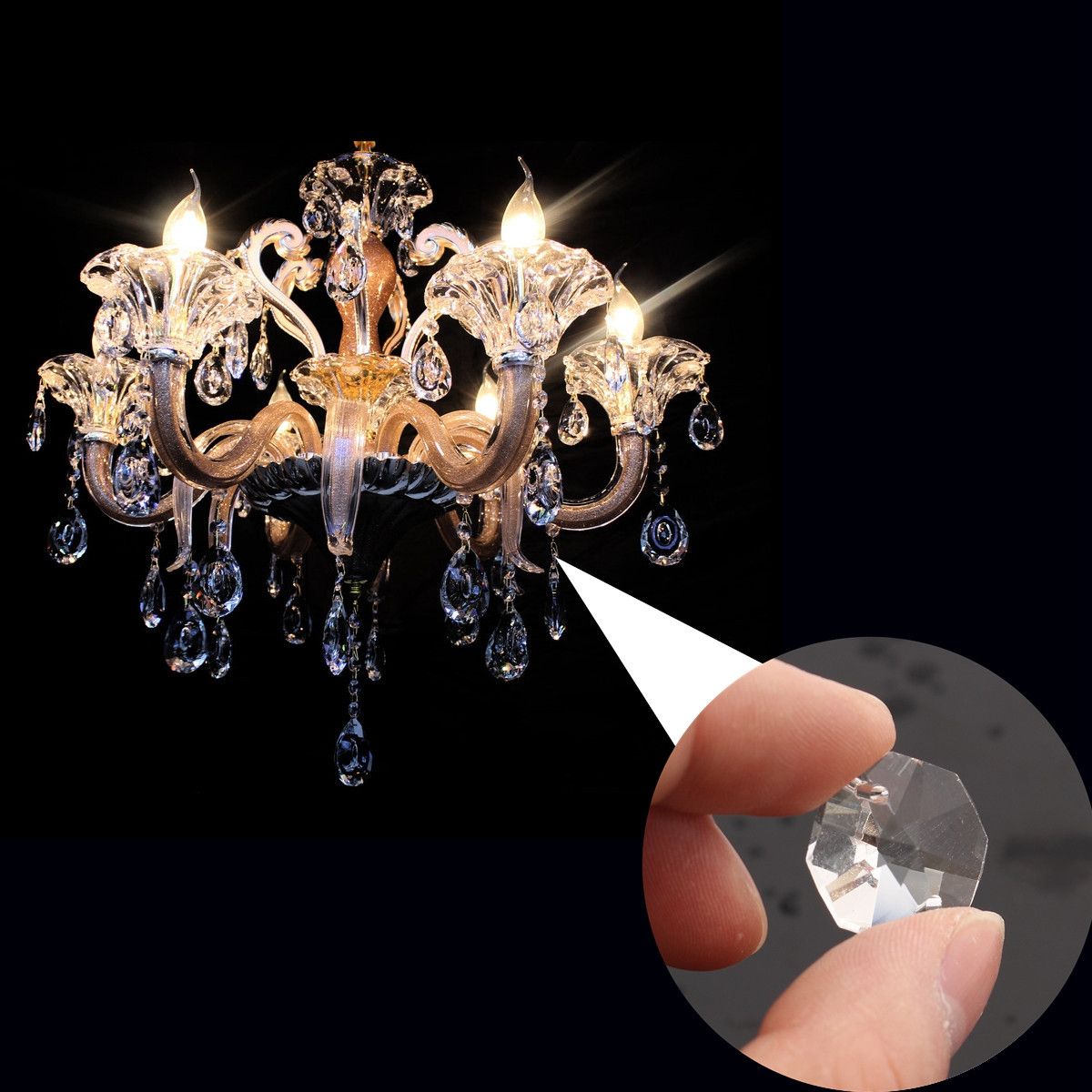 50pcs-Clear-Glass-Crystals-Chandelier-Pendant-Lamp-Prisms-Parts-Hanging-Drops-18MM-1105831