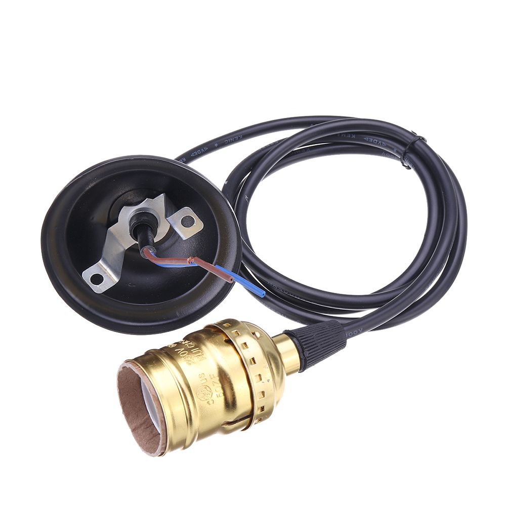 AC110V-220V-E27-Golden-Vintage-Edison-Lamp-Holder-Pendant-Bulb-Adapter-Socket-without-Switch-1450331