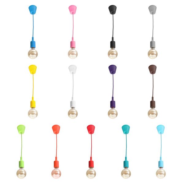 Colorful-E27E26-Silicone-Ceiling-Lamp-Holder-Light-Socket-Customize-Rope-Cord-1035820