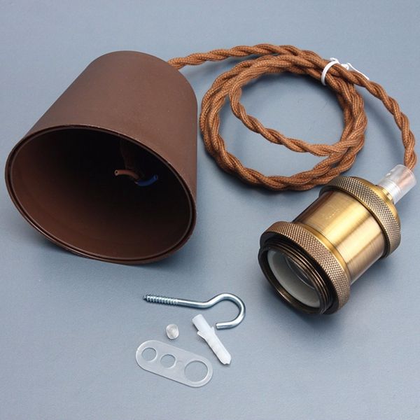 E26E27-Retro-Edison-Copper-Ceiling-Pendent-Light-Base-Bulb-Cord-Grip-Holder-Socket-AC-110V-220V-1029474