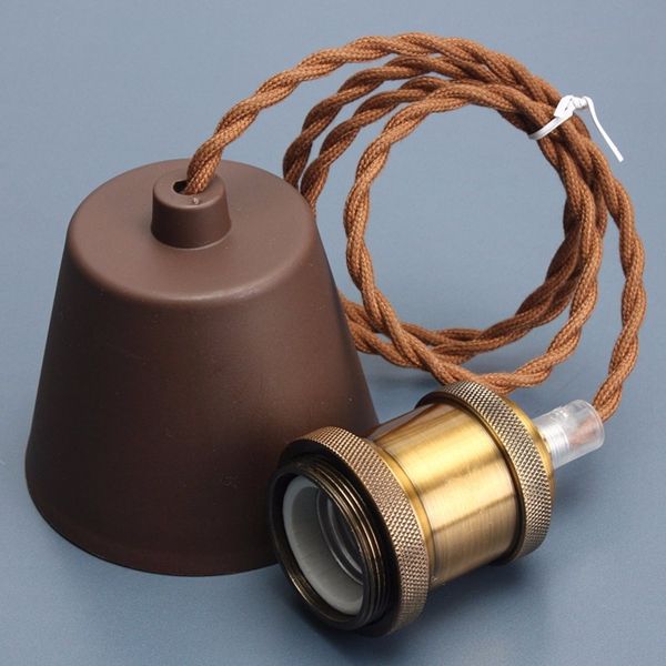 E26E27-Retro-Edison-Copper-Ceiling-Pendent-Light-Base-Bulb-Cord-Grip-Holder-Socket-AC-110V-220V-1029474
