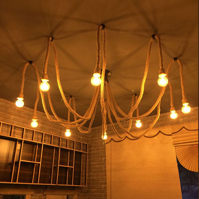 E27-1M-Single-Head-Industrial-Pendant--Retro-Vintage-Edison-Rope-Ceiling-Lamp-Holder-1162310