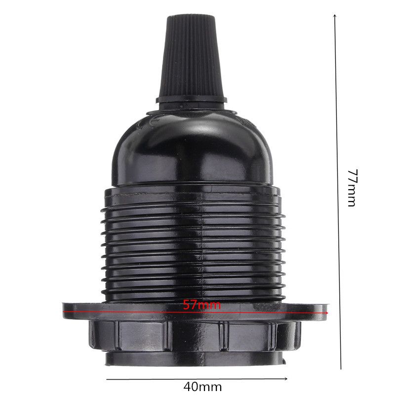 E27-Black-Lamp-Holder-Socket-for-Vintage-Industrial-Hanging-Pendant-Ceiling-Light-1268336