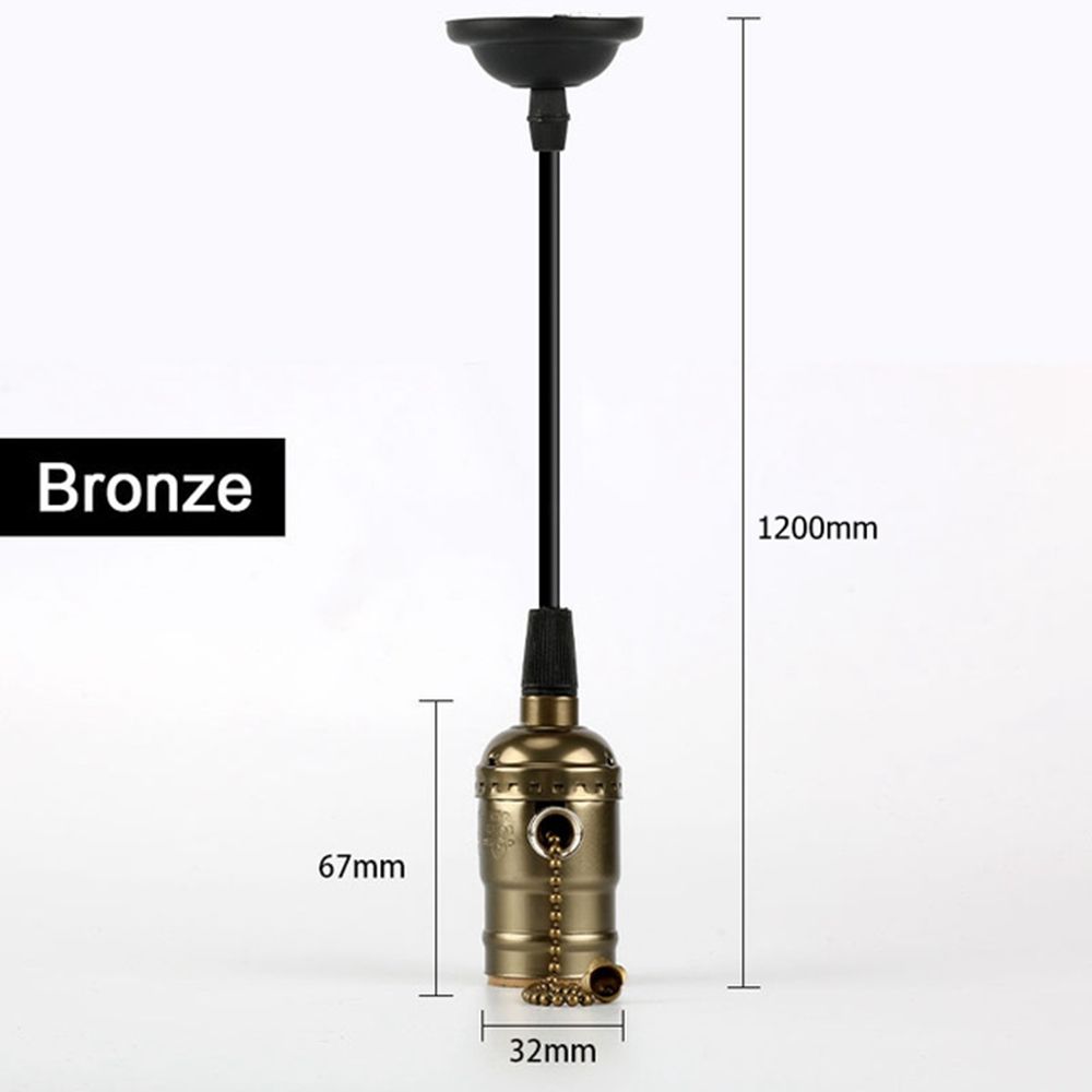 E27-Bronze-Vintage-Edison-Light-Socket-Lamp-Holder-Pendant-Bulb-Adapter-with-Zipper-AC110-220V-1450558