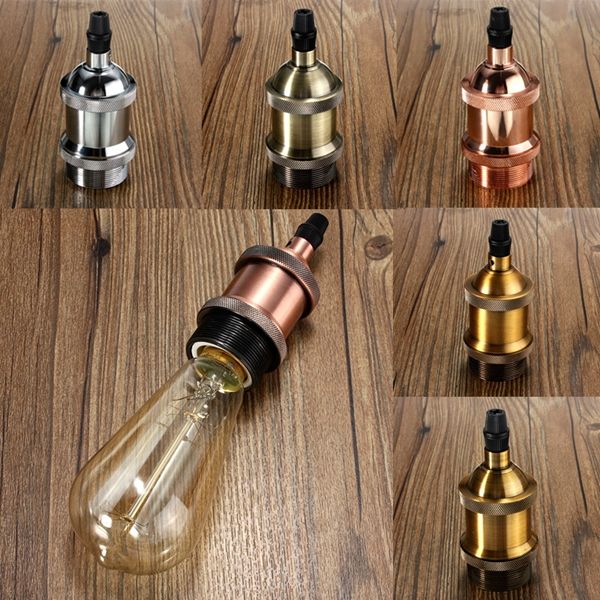 E27-Retro-Vintage-Antique-Edison-DIY-Copper-Lamp-Light-Bulb-Holder-Socket-1049954