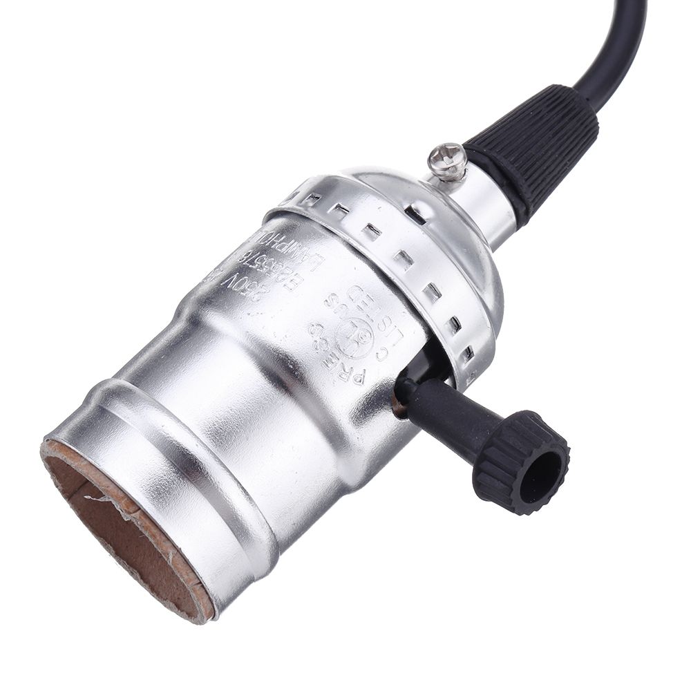 E27-Vintage-Sliver-Edison-Light-Socket-Lamp-Holder-Pendant-Bulb-Adapter-with-Switch-1450396