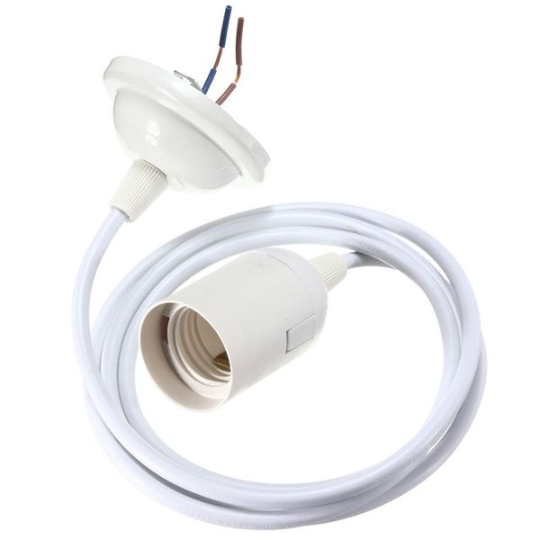 E27-White-Ceiling-Pendant-Bulb-Lamp-Holder-Socket-Light-Fitting-Hanging-Fixture-AC110-240V-1046620