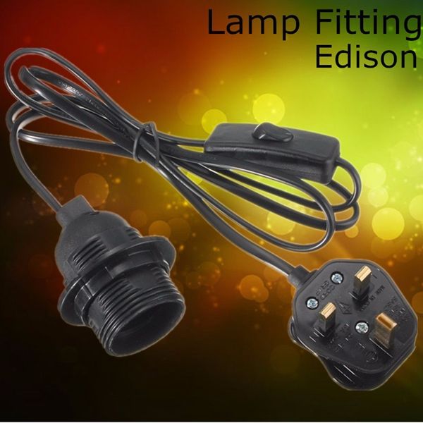 E27E26-Edison-ES-Ceiling-Light-Holder-Pendant-Lamp-Bulb-Fitting-Socket-Switch-Max-Power-AC-250V-1029789