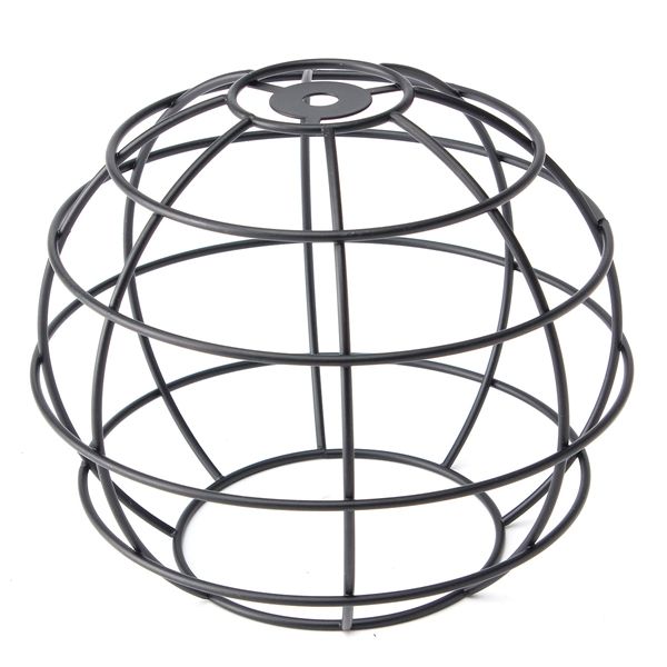 Iron-Vintage-Ceiling-Light-Fitting-Lamp-Bulb-Sphere-Shape-Cage-Bar-Cafe-Lampshade-1079659