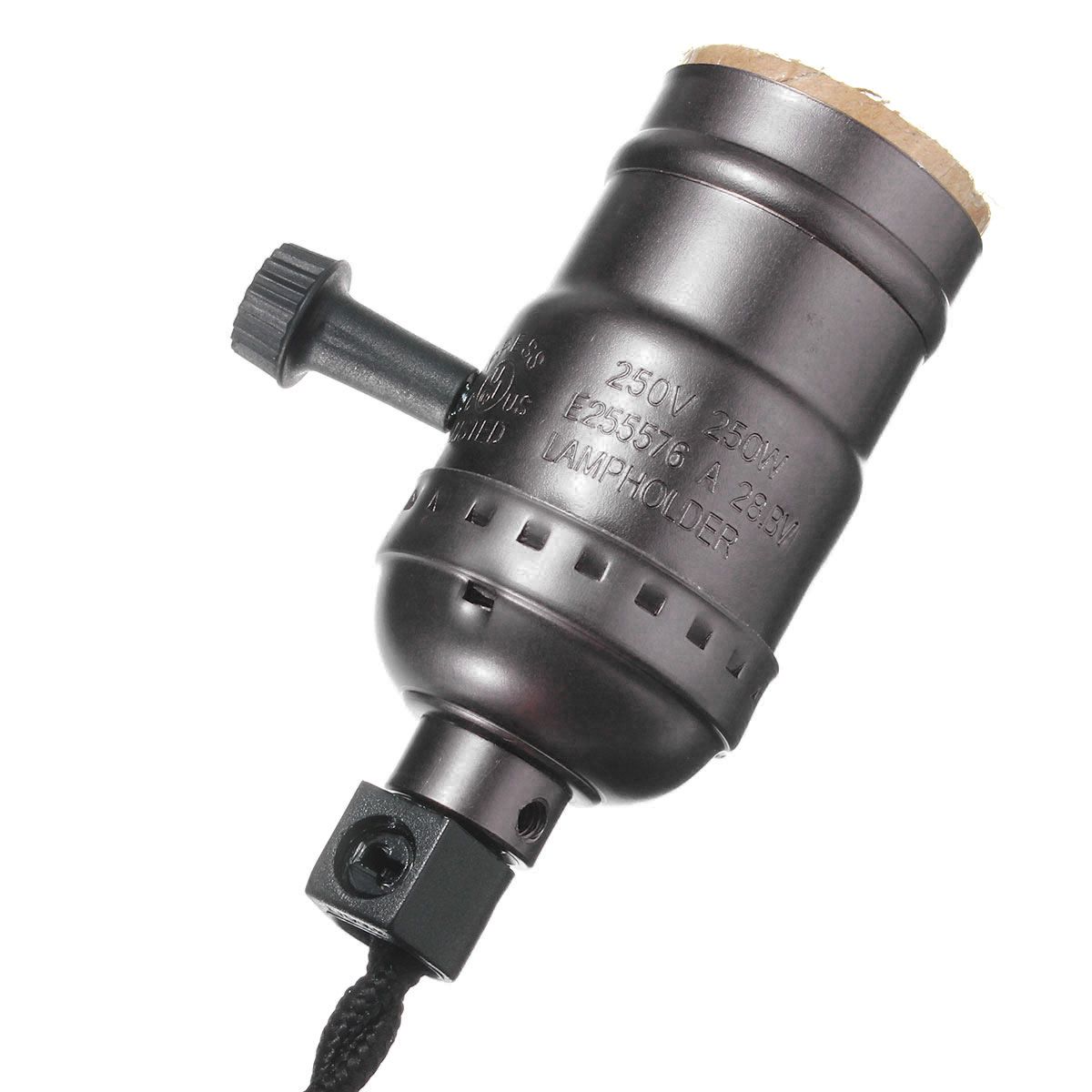 Kingso-E27-E26-Edison-Socket-Vintage-Style-Pendant-Light-Cord-Dimmer-With-Lamp-Switch-AC-110-220V-1040132