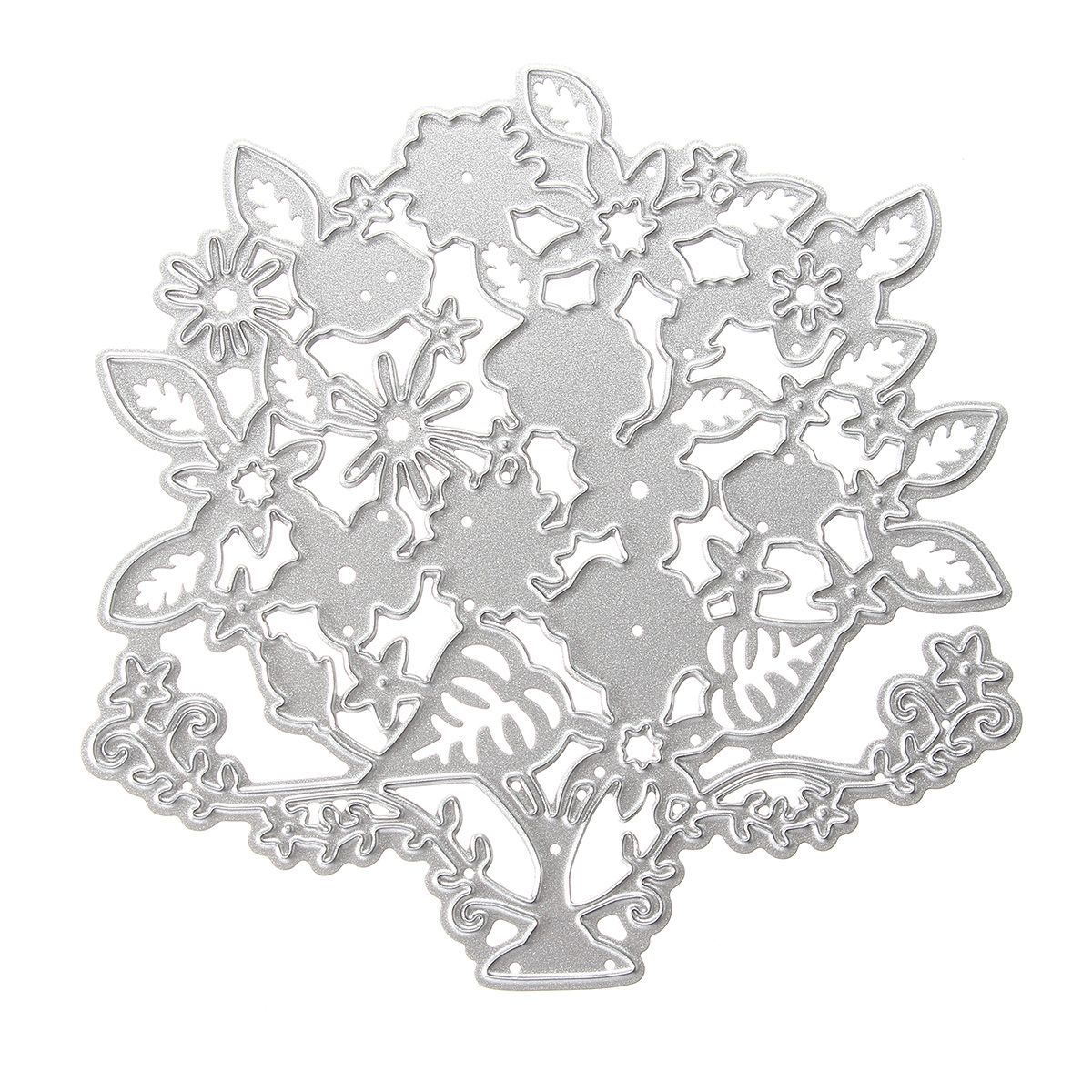 Flower-Tree-Metal-Scrapbook-Photo-Album-Paper-Work-DIY-Cutting-Dies-1401465