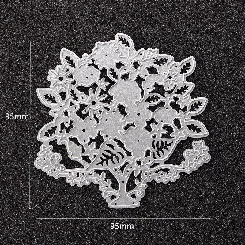 Flower-Tree-Metal-Scrapbook-Photo-Album-Paper-Work-DIY-Cutting-Dies-1401465