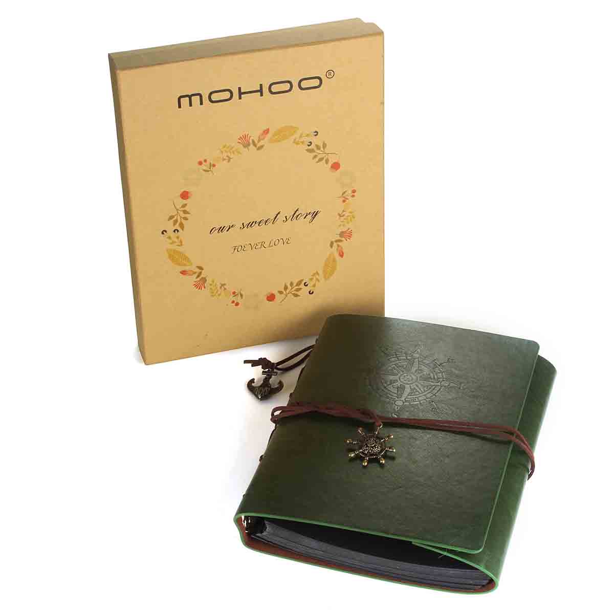 MOHOO-Vintage-Book-Photo-Album-120-photos-DIY-Paste-Album-for-Fujifilm-INSTAX-MINI-film-paper-1262304