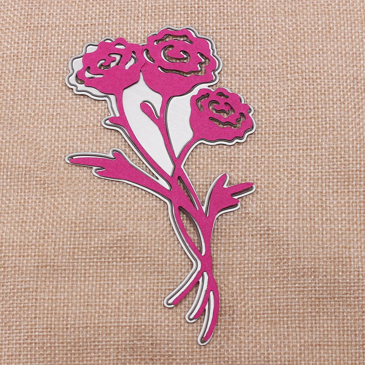 Roses-Flower-Metal-Scrapbook-Photo-Album-Paper-Work-Craft-DIY-Cutting-Dies-1402328