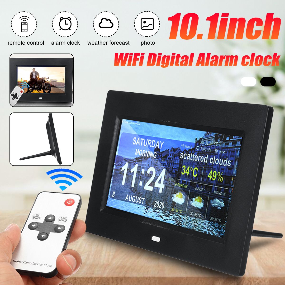 101-inch-WiFi-Digital-Photo-Frame-Alarm-Clock-Time-Date-Month-Year-Weather-Forecast-Clock-1739151