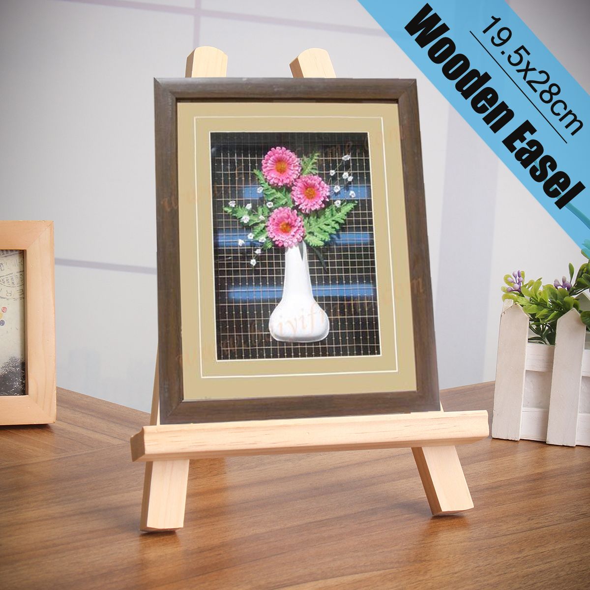 195x28cm-Mini-Desktop-Wooden-Adjustable-Display-Photo-Frame-Stand-Holder-1404227