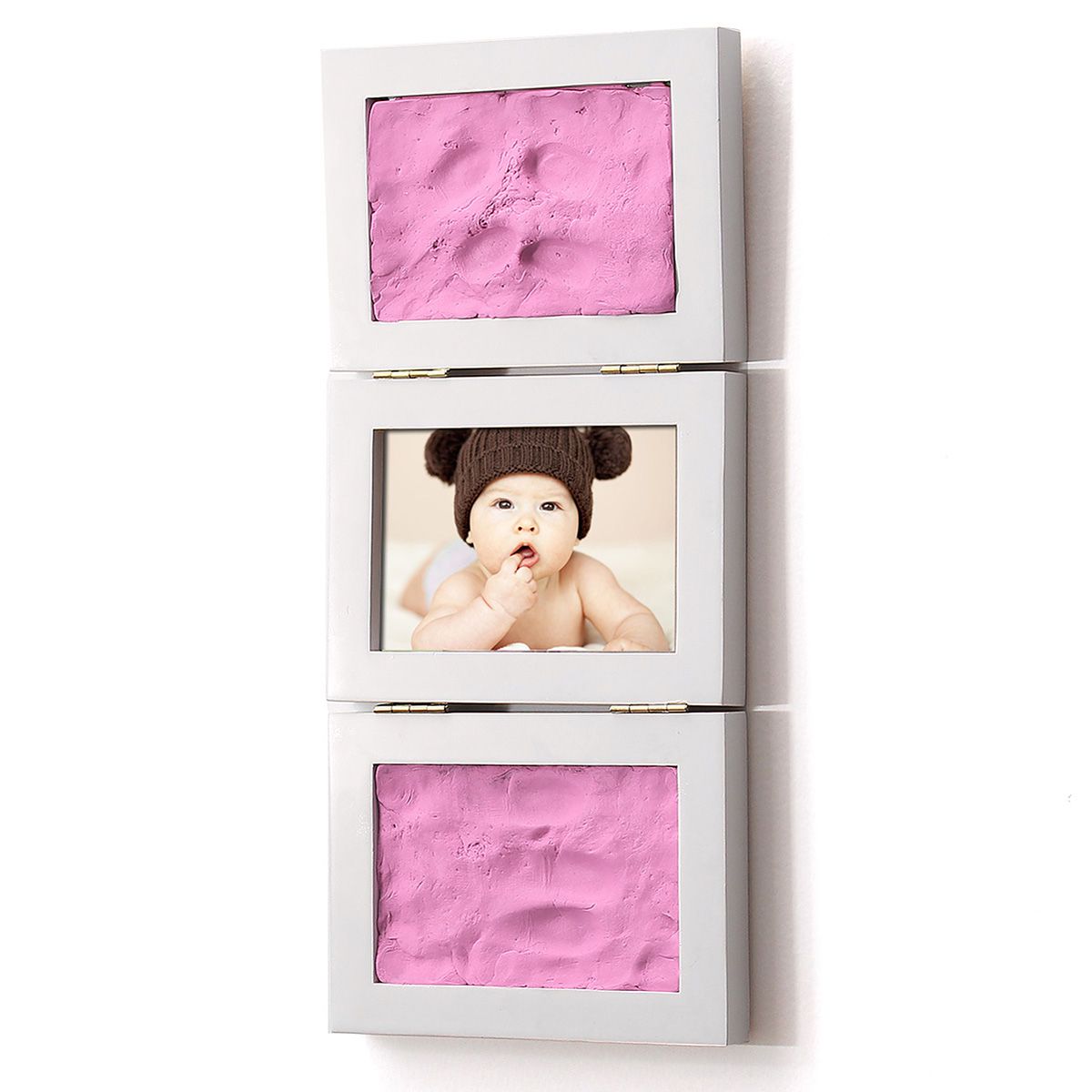 5-Inch-Creative-3-Colors-Clay-Handprint-Footprint-Keepsake-Photo-Wall-Mount-Frame-1629348