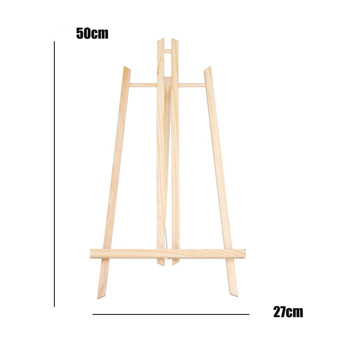 50cm-Table-Top-Display-Beech-Wood-Artist-Art-Easel-Craft-Wooden-Photo-Frame-Stand-Holder-1404228