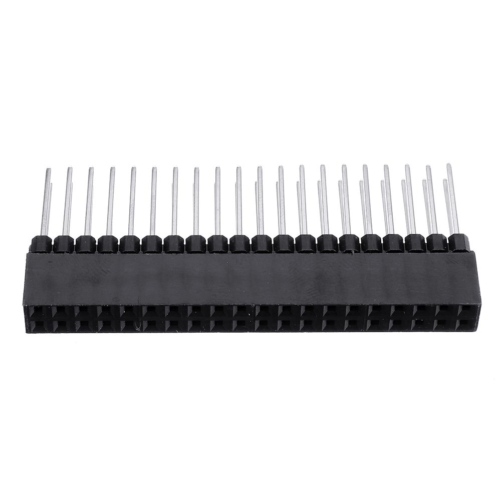 5pcs-2x20-PIN-Double-Row-Straight-Female-Pin-Header-254MM-Pitch-Pin-Long-12MM-Strip-Connector-Socket-1584754