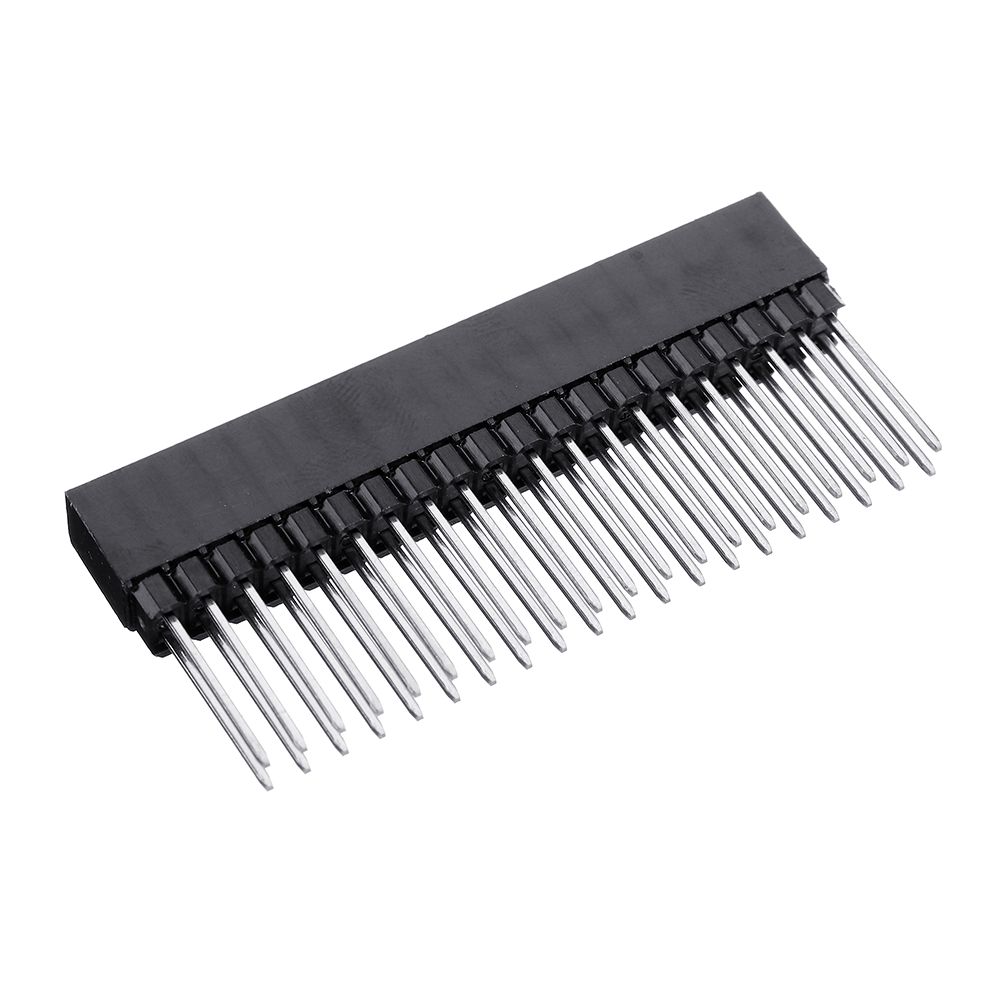 5pcs-2x20-PIN-Double-Row-Straight-Female-Pin-Header-254MM-Pitch-Pin-Long-12MM-Strip-Connector-Socket-1584754