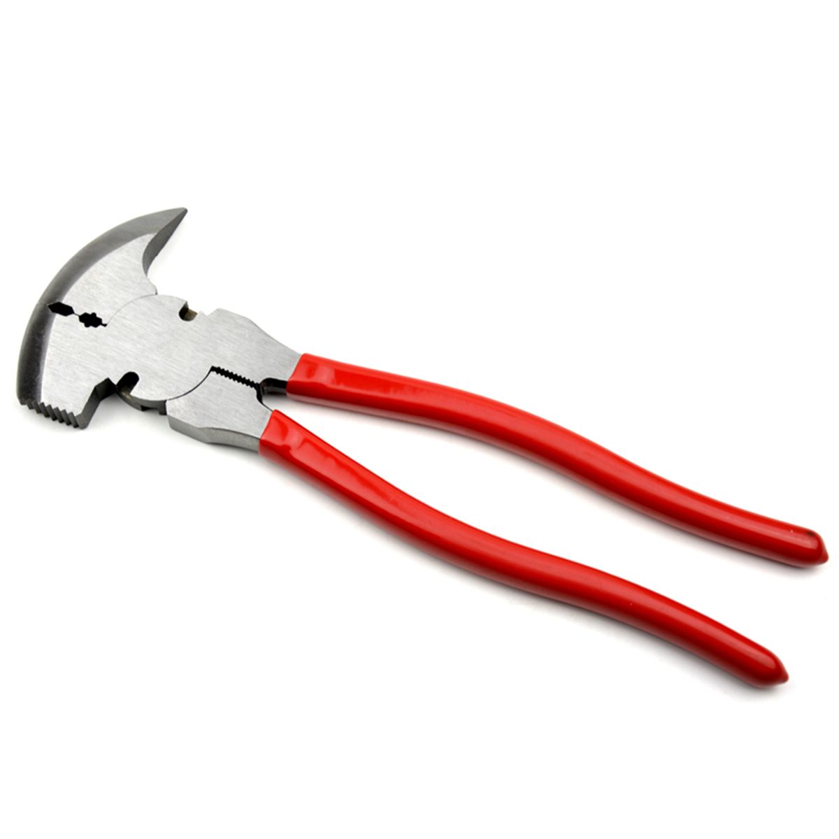 10inch-Fence-Pliers-Parallel-Jaws-Soft-Grip-Wire-Cutter-Fencing-Hammer-Tool-1575366