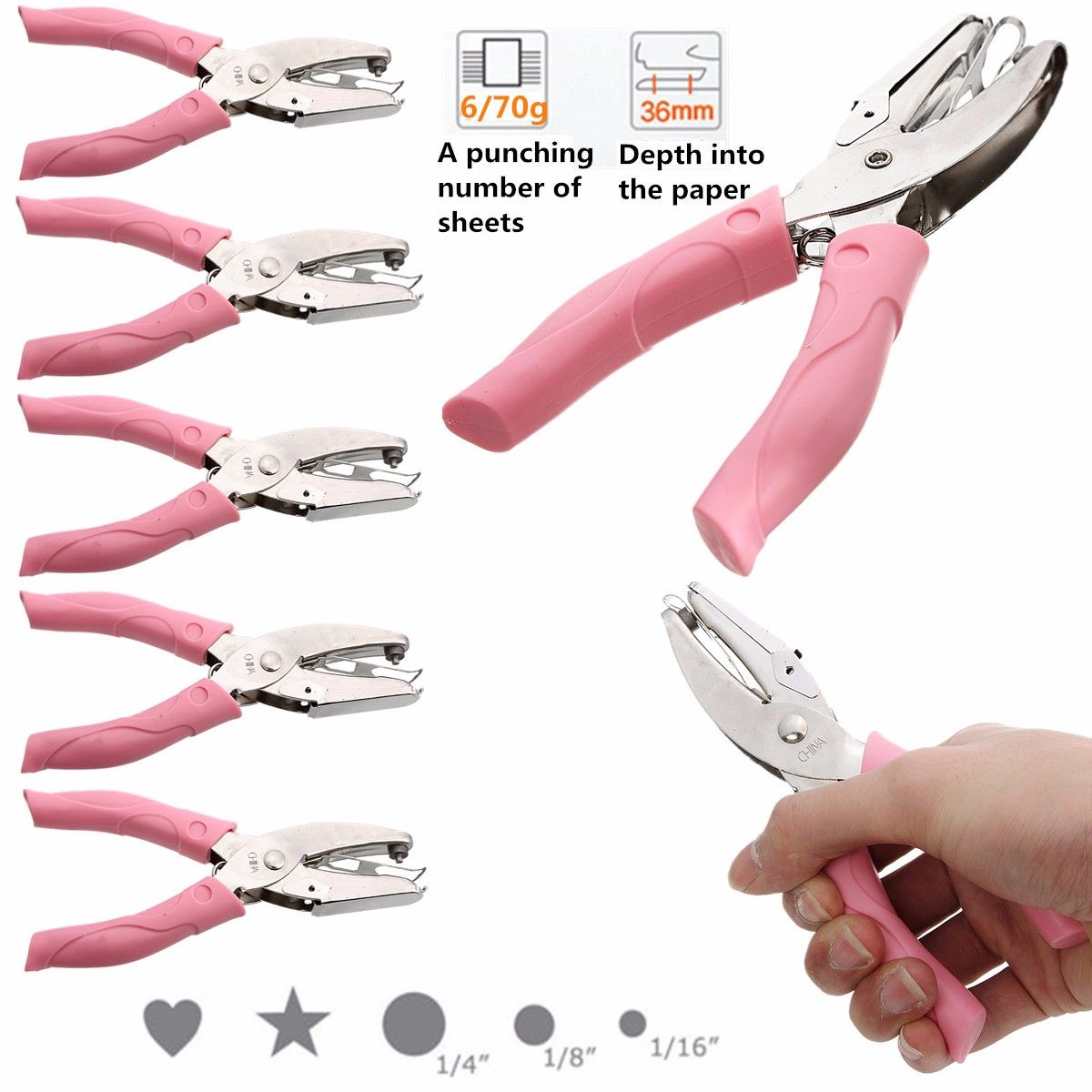 155mm-Stainless-Steel-Manual-Hole-Puncher-Pliers-DIY-Hand-Tool---5-Size-1089892