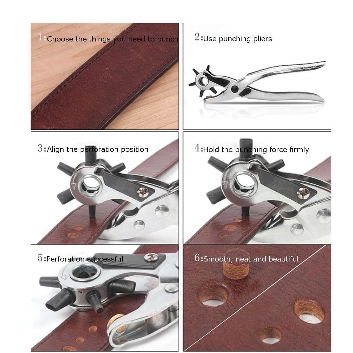 3Pcs-Leather-Belt-Hole-PunchEyelet-PlierSnap-Button-Grommet-Setter-Tool-Kit-1195989