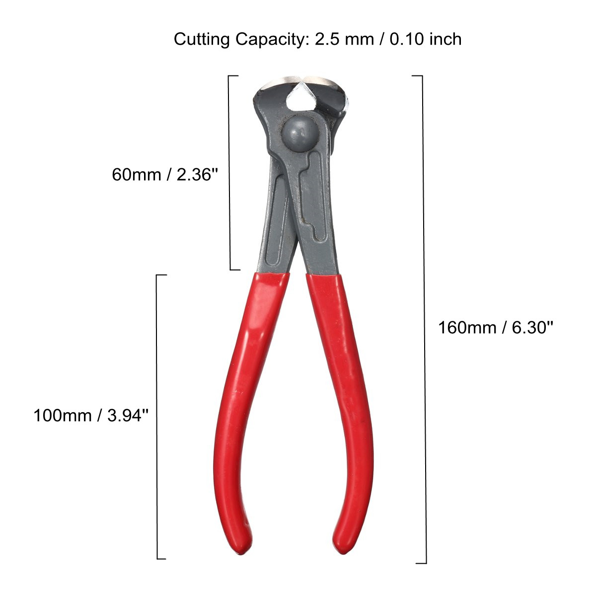 6-Inch-Steel-Fixers-End-Nippers-Cutting-Cutter-Wire-Pliers-TPR-Grip-Hand-Tool-1574164