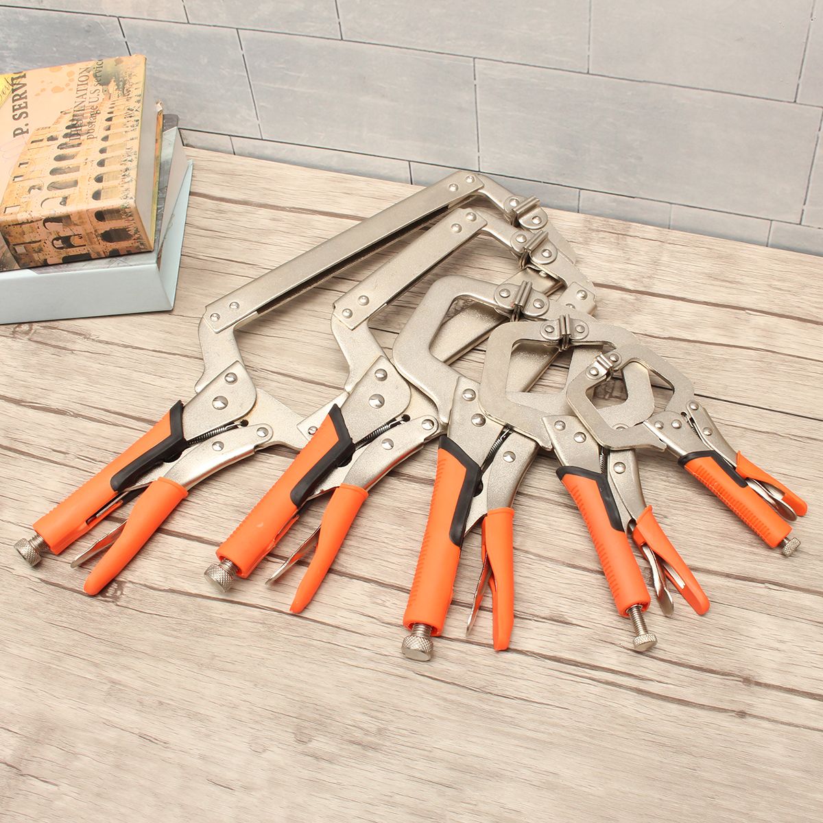 69111418inch-Alloy-Steel-C-Bracket-Vise-Grip-Welding-Quick-Pliers-Hand-Tool-1260840