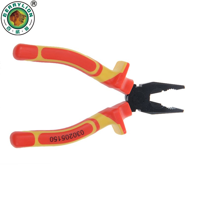 BERRYLION-6Inch-150mm-VDE-Insulated-Cutting-Plier-1000V-Combination-Pliers-Multitool-Wire-Cutter-Cla-1232494