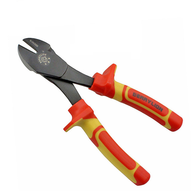 BERRYLION-7Inch-175mm-Insulated-Big-Head-Pliers-1000V-Multitools-For-Cutting-Stripping-Wire-Crimping-1229018