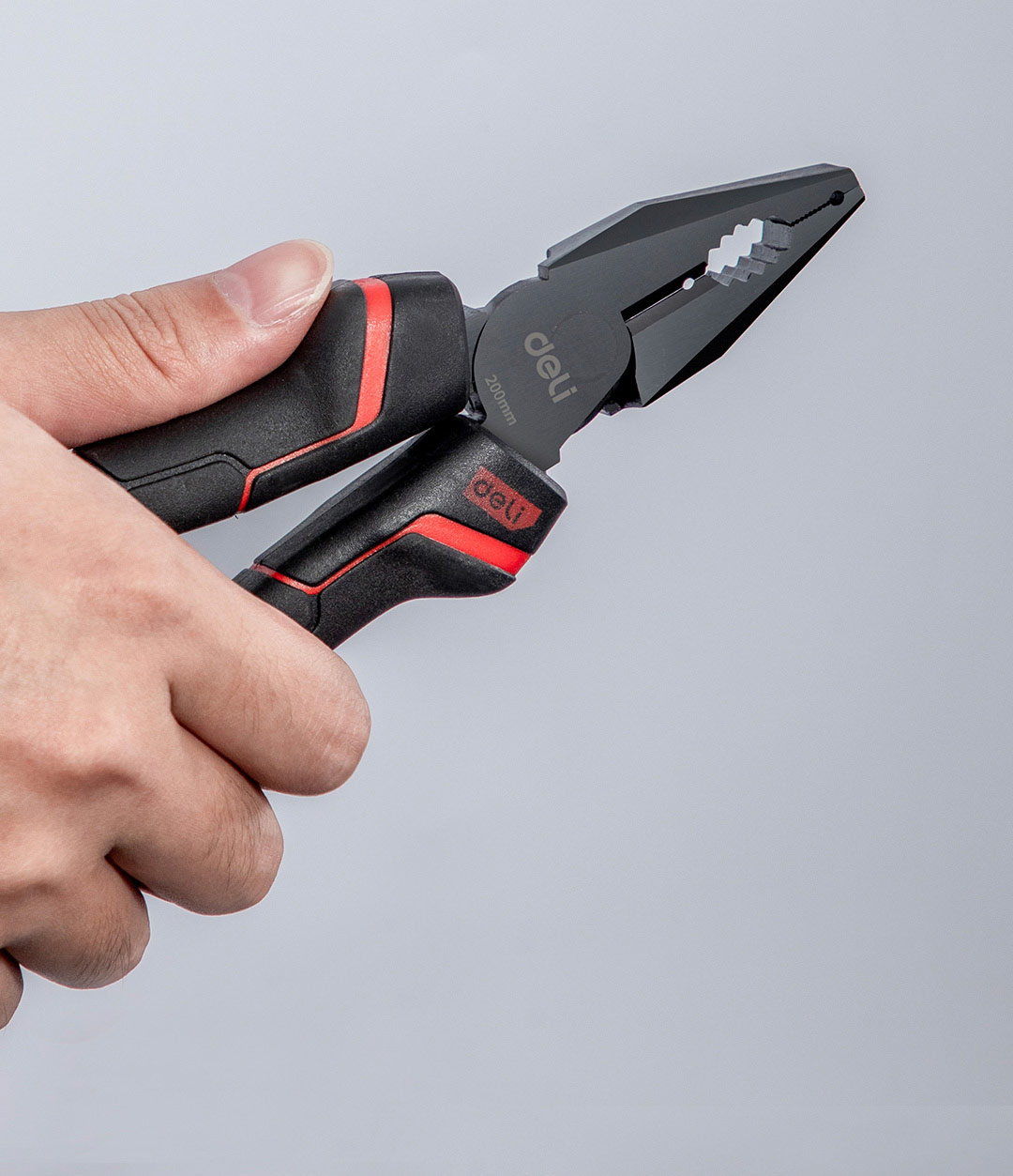 DeLi-DL0104-Wire-Pliers-Black-Red-Wire-Stripper-Plier-Decrustation-Pliers-Wire-and-Cable-Stripping-C-1551987