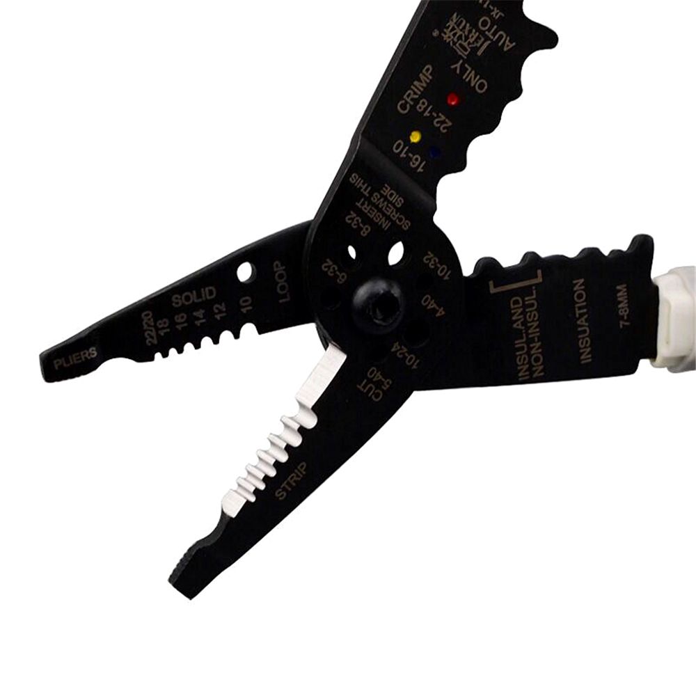 JERXUN-JX-1123-8-Inch-Multifunctional-Wire-Stripper-Plier-Rachet-Crimping-Tool-22AWG-10AWG-1300552
