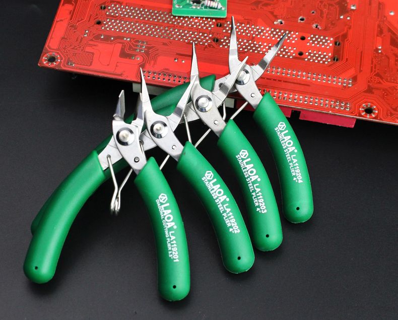 LAOA-Mini-Electronic-Scissors-Stainless-Steel-Long-Nose-Pliers-Diagonal-Pliers-Wire-Cutters-1767852