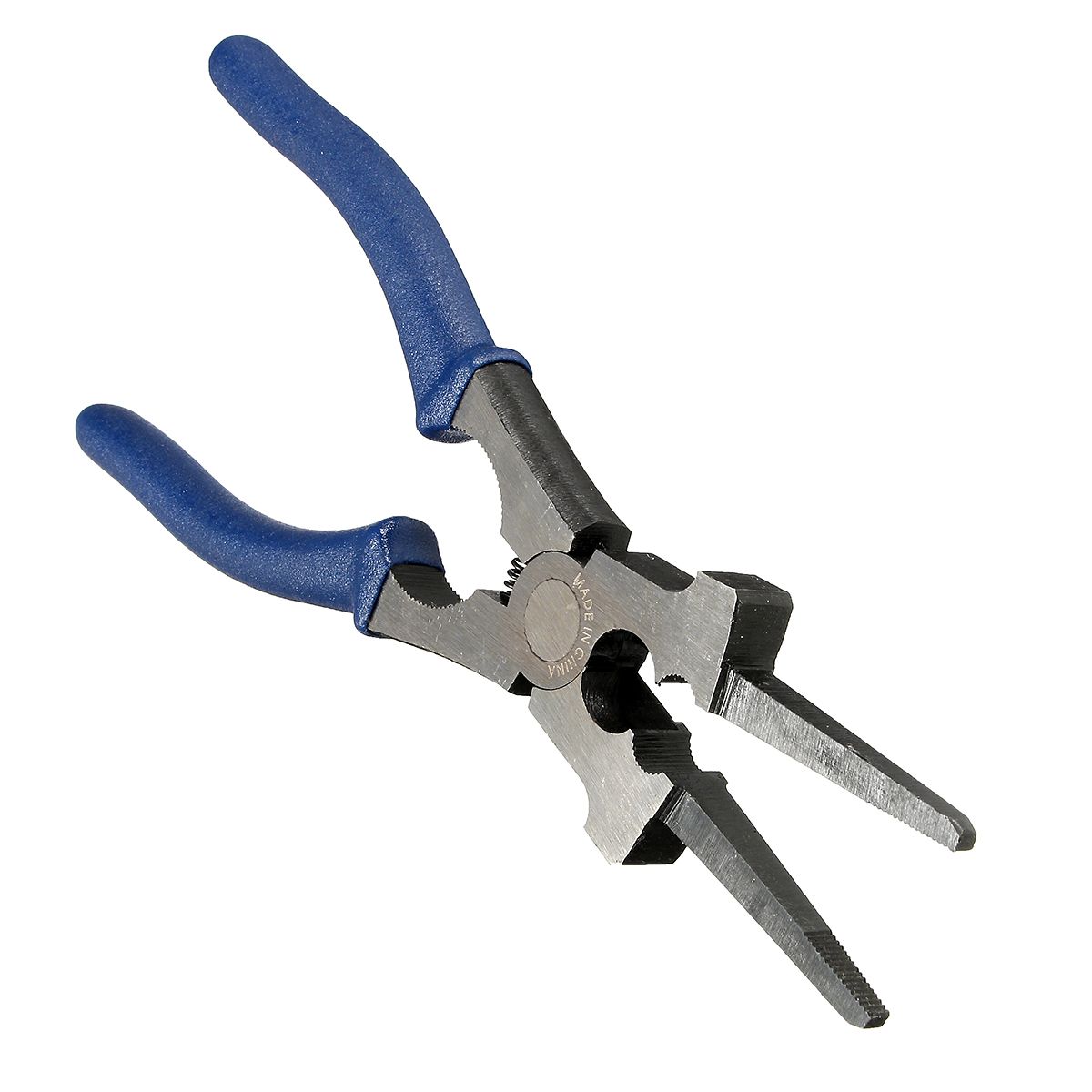 Multipurpose-Flat-Mouth-MIG-Welding-Plier-Tool-Spring-Loaded-Insulated-Handle-1264338