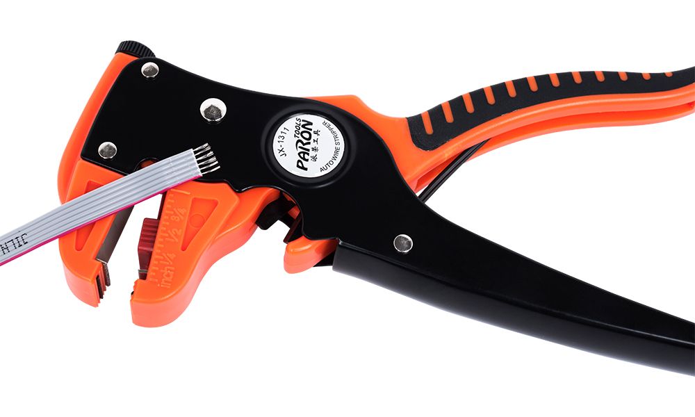 PARON-Jx-1311-Automatic-Duck-Bill-Stripping-Pliers-Orange-Terminals-Crimping-Tool-Pliers-1661629