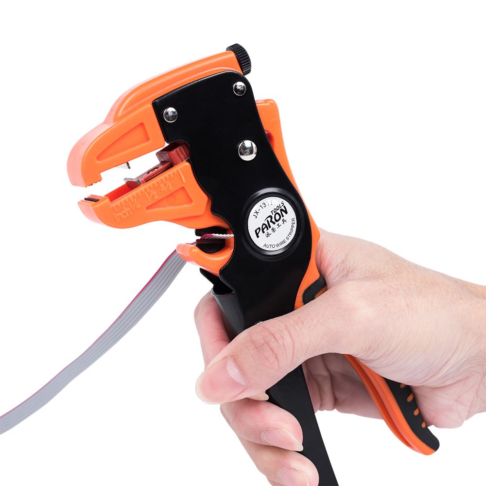 PARON-Jx-1311-Automatic-Duck-Bill-Stripping-Pliers-Orange-Terminals-Crimping-Tool-Pliers-1661629
