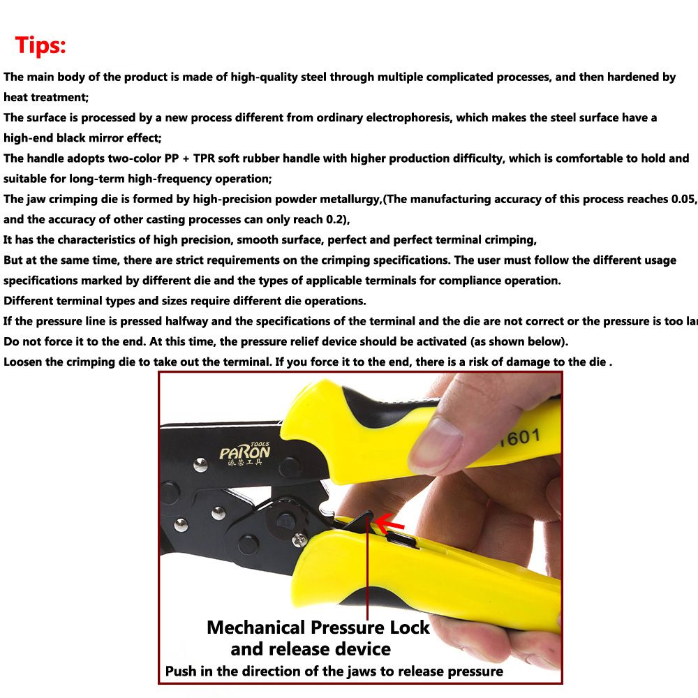 PARON-Jx-d4311-Multi-functional-Four-in-one-Wire-Pressing-Set-Terminals-Pliers-Kit-Easy-Carrying-1661699