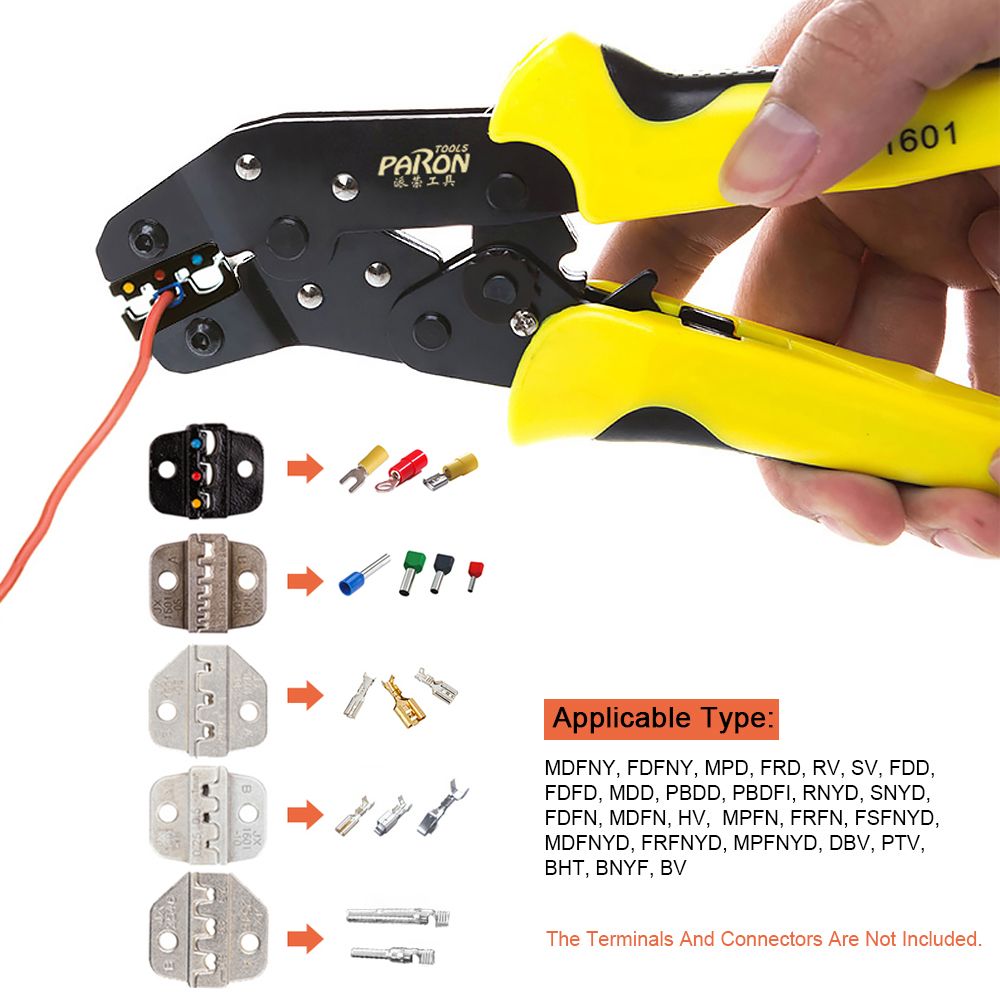 Paronreg-JX-D5301-Multifunctional-Ratchet-Crimping-Tool-Wire-Strippers-Terminals-Pliers-Kit-1175325
