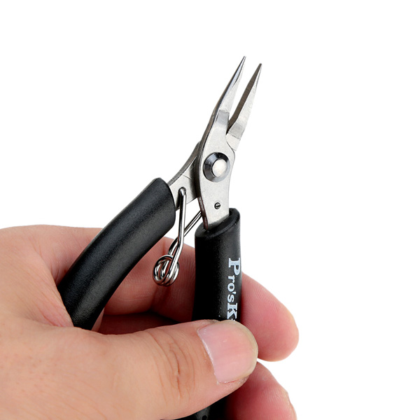 ProsKit-1PK-501E-Anti-corrosion-Long-Nose-Plier-Stainless-Steel-Mini-Practical-Needle-Nose-Pliers-1025168