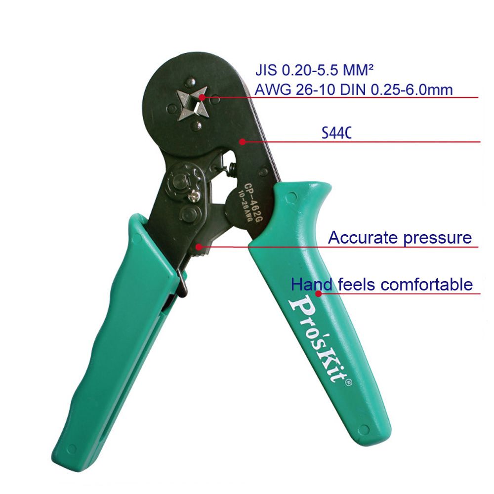 Proskit-CP-462G-Adjustable-Wire-Crimpers-Wire-Ferrule-Crimp-Tool-Square-Crimping-Pliers-Practical-Li-1692042