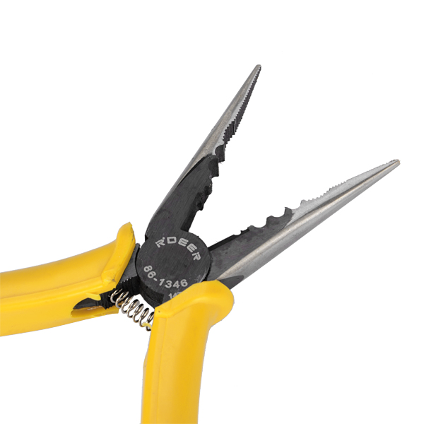 RDEER-86-1346-6inch-Japanese-Style-Handle-Multipurpose-Long-Nose-Pliers-Network-Tool-1050410