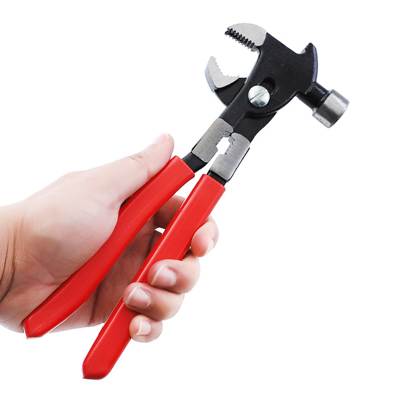 Universal-Hammer-Pliers-Pipe-Wrench-Spanner-Iron-Knock-Manual-Nail-Pull-Assist-Nail-Thread-Trimming--1692019