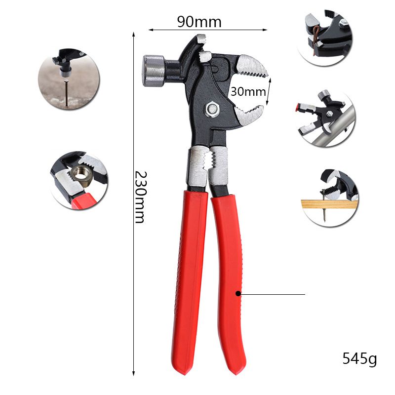 Universal-Hammer-Pliers-Pipe-Wrench-Spanner-Iron-Knock-Manual-Nail-Pull-Assist-Nail-Thread-Trimming--1692019