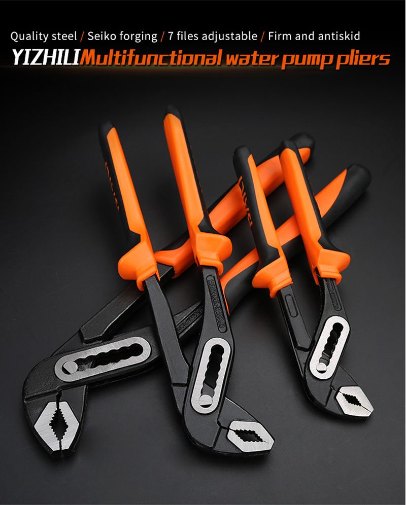 Water-Pump-Pliers-Pipe-Wrench-Plumbing-Combination-Pliers-Universal-Wrench-Grip-Pipe-Plumber-Hand-To-1403610