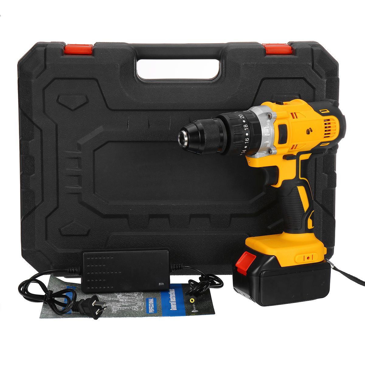 100-240V-AC-36V-3-In-1-Cordless-150Nm-Torque-Impact-Drill-Screwdriver-Wrench-2-Speeds-Adjustment-LED-1631481