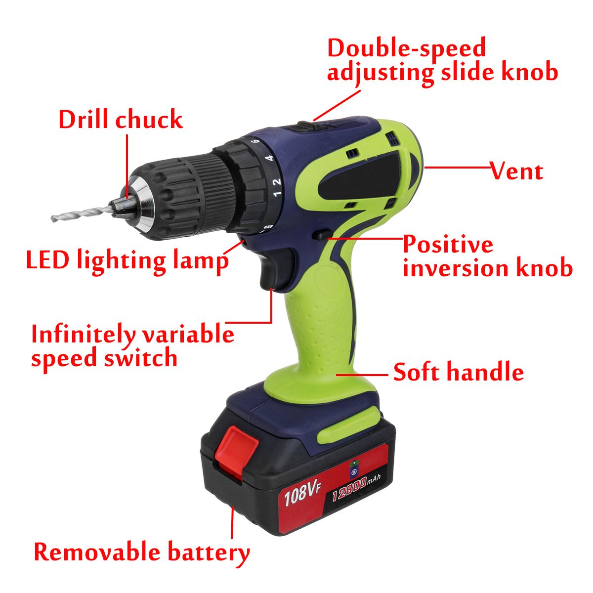 108VF-12800mAh-Dual-Speed-Cordless-Drill-Multifunctional-High-Power-Household-Electric-Drills-W-Acce-1457224